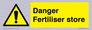Danger Fertiliser store